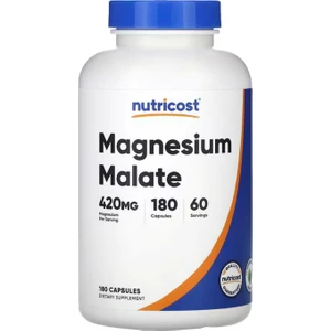 Magnesium Malate  420 Mg  180 Capsules  Usa