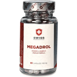 Swiss Pharma Swiss Pharmaceuticals Megadrol 100mg 80 Capsul  (Trenavar + 1-Andro + Epistane)   Swiss Made