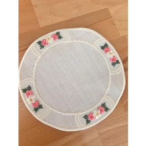 Nakış Konsept Çiçek Desenli Kokteyl Peçete 1 Adet