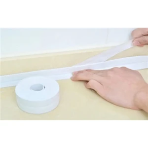 3.2m Banyo Küvet Mutfak Lavabo Su Sızdırmaz Bant Su Geçirmez Kenar Bandı Sızdırmazlık Tamir Beyaz