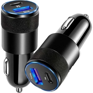 MT1835 20W Qc 4.0 Pd + USB Çıft Gırıs Type C Pd Araç Sarj Cıhazı