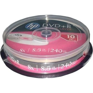 Hp Dvd+R 8.5gb Dual Layer 8x Speed Blank DVD DRDLA00071