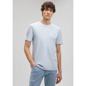 Logo Baskılı Mavi T-Shirt 0610360-70813