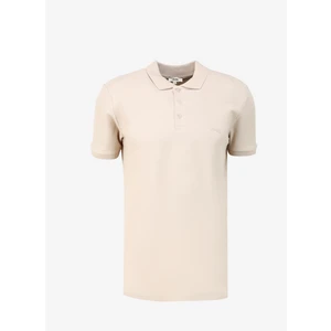 Düz Bej Erkek Polo T-Shirt J4SM-TST7234