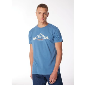 Mavi Erkek O Yaka Baskılı T-Shirt M4Taurusm_Taurus M