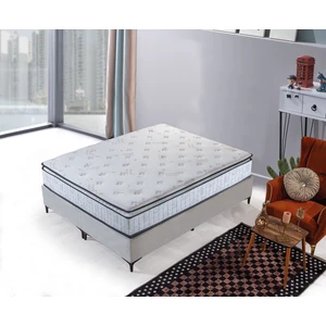 Sky Sleep Çift Kişilik Pedli Full Ortapedik Paket Yaylı Yatak