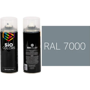 Sio Colors Extra Pigmentli Özel Yapım Akrilik Sprey Boya 400 ml (Gri Tonları)(Araba-Metal-Ahşah-Plastik)