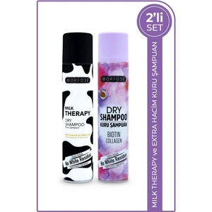 morfose Kuru Şampuan Milk Therapy 200 Ml Kuru Şampuan Ekstra Hacim 200 Ml