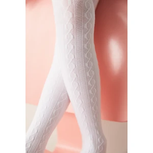Pretty Karina Beyaz Külotlu Çorap