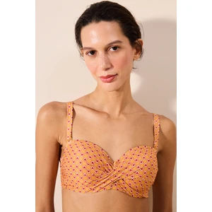 Alen Beauty Form Çok Renkli Bikini Üstü