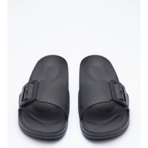 Big Buckle Siyah Terlik