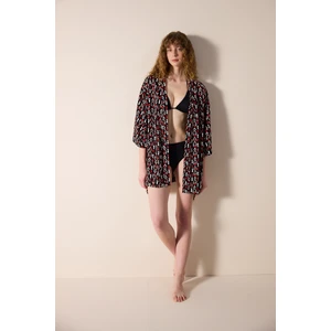 Corus Çok Renkli Kimono