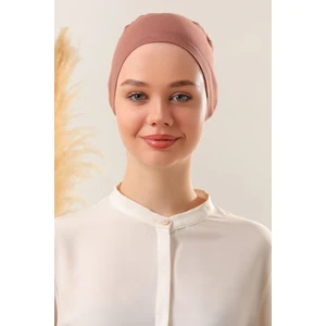 Melodi Scarf Dikişli Bone Tarçın
