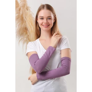 Melodi Scarf Tesettür Kolluk Mor