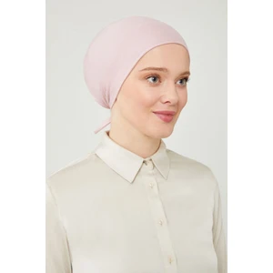 Melodi Scarf Kadın Tesettür Geniş Hacimli Büyük Kalıp Xl Bone Pudra