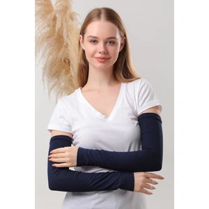 Melodi Scarf Tesettür Kolluk Lacivert
