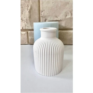 Silikon Vazo Kalıbı Mavi Renk Modern Tasarım ile Dekoratif Objeler İçin