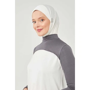 Melodi Scarf Balıkçı Yakalı Boyunluklu Kolluk Koyu Gri