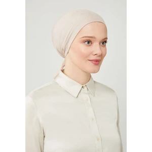 Melodi Scarf Kadın Tesettür Geniş Hacimli Büyük Kalıp Xl Bone Taş Rengi