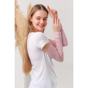 Melodi Scarf Tesettür Kolluk Pudra