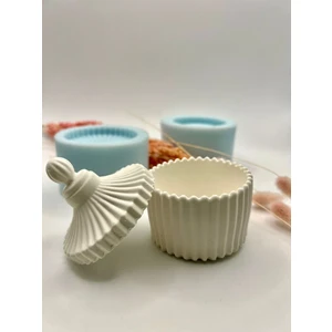 Çizgili Kutu Silikon Kalıp