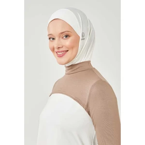 Melodi Scarf Balıkçı Yakalı Boyunluklu Kolluk Sütlü Kahve