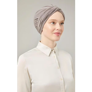 Melodi Scarf Kadın Tesettür Dolama Bone Vizon