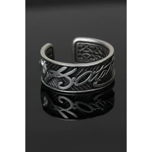 Herşey Nota K. Atatürk Imzalı Silüeti Erkek Kadın Unisex Alyans Yüzük