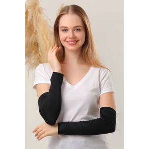 Melodi Scarf Tesettür Kolluk Siyah