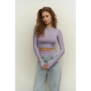 Biance Lila Crop