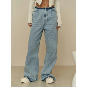 Mai Collection Leony Bel Detay Mavi Jeans
