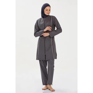 9075-24 Antrasit Beny Tam Tesettür Mayo