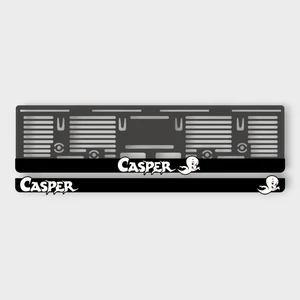 Casper 3D Kabartmalı Pleksi Araba Plakalığı - 2