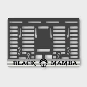 Gümüş Black Mamba Pleksi Motor Plakalığı