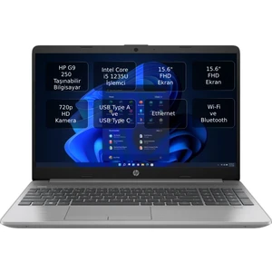 Hp 250 G9 Intel Core I5 1235U 16 GB 512 GB SSD 15.6" Fhd Windows 11 Pro Taşınabilir Bilgisayar 6Q8M5ES Wzo3