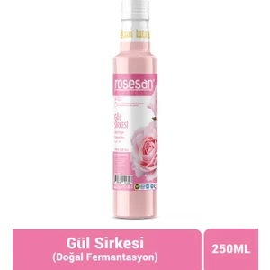 Gül Sirkesi 250ml Fermante Saf Ve Katkısız