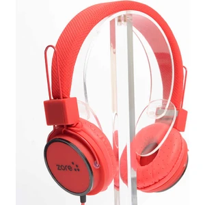 Y-6338 Mp3 3.5mm Kulaklık, Kırmızı