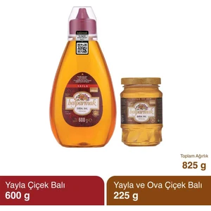 2’li Fırsat Paketi 825 g (600 g Yayla Balı ve 225 g Yayla ve Ova Balı)