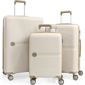 5239 Polipropilen 3 Lü Valiz Seti