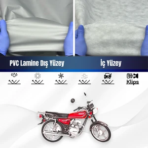 Ultra Shop Falcon Attack 100 Su Geçirmez Motosiklet Branda 4 Mevsime Uygun Motor Brandası