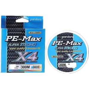 Pe-Max 4 Kat Multı Color 300MT Ip Misina