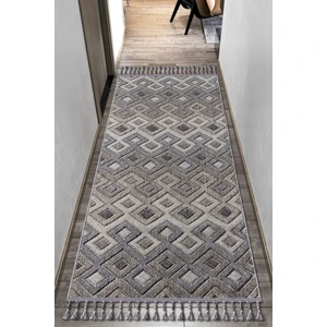 Konfor Modern Dokuma 2262 Beverly Bukle Yolluk Halı120x400