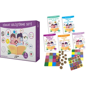 Akademik Zeka 5 Yaş Dikkat Geliştirme Seti