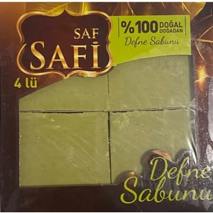 Saf Safi Saf Doğal Defne Sabunu 4'lü 600 gr