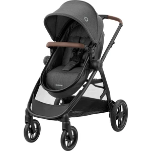 Zelia S Trio Portbebeye Dönüşebilen ve Cabriofix I-Size Ana Kucaklı 3'ü Bir Arada Seyahat Sistem Bebek Arabası Dark Grey