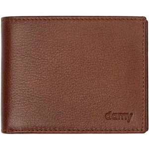 Hakiki Deri RFID Korumalı Erkek Cüzdan 334 - Taba