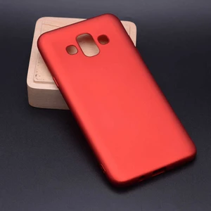 Samsung Galaxy J7 Duo Uyumlu Kılıf Soft Flexible Matte Silicone, Ultra Esnek Ultra Ince Ultra Koruyucu Pürüzsüz Mat Silikon