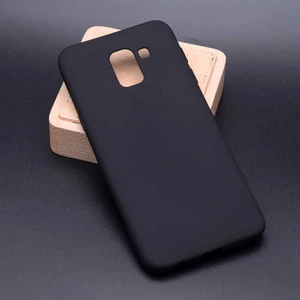 Samsung Galaxy J6 Uyumlu Kılıf Soft Flexible Matte Silicone, Ultra Esnek Ultra Ince Ultra Koruyucu Pürüzsüz Mat Silikon