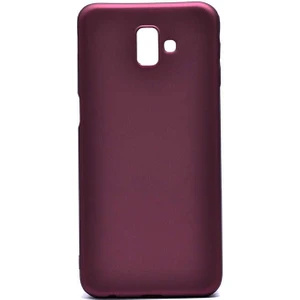Samsung Galaxy J6 Plus Uyumlu Kılıf Soft Flexible Matte Silicone, Ultra Esnek Ultra Ince Ultra Koruyucu Pürüzsüz Mat Silikon