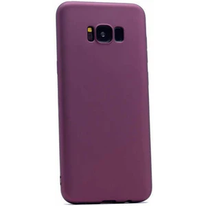 Samsung Galaxy S8 Plus Uyumlu Kılıf Soft Flexible Matte Silicone, Ultra Esnek Ultra Ince Ultra Koruyucu Pürüzsüz Mat Silikon